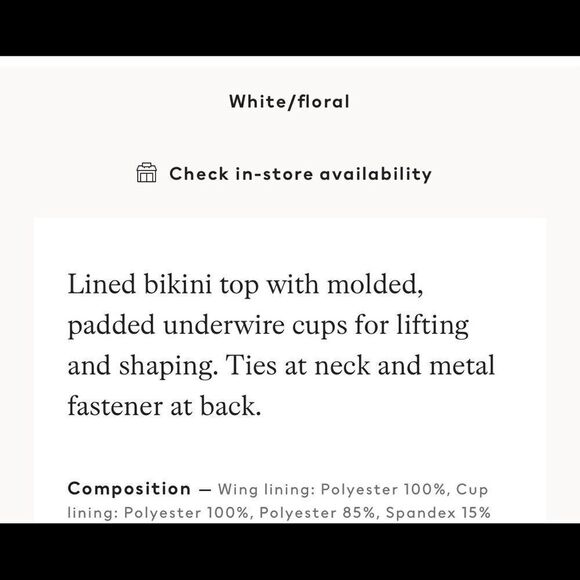 H&M Bikini Set. New. - Picture 4 of 16